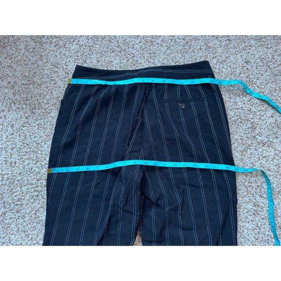 EP PRO stretch; Black striped Pants, women's size 6, Striped - Picture 5 of 7